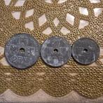 Belgische oorlogs munten 1940-1946. (150 stuks), Postzegels en Munten, Ophalen of Verzenden, Setje