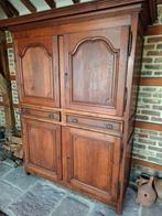 18de eeuwse eiken vierdeurenkast, Antiek en Kunst, Ophalen