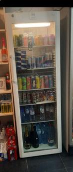 Koel kast met glassdeur, Elektronische apparatuur, Ophalen, 150 tot 200 liter, Gebruikt, 60 cm of meer