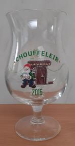 La Chouffe glas Chouffeleir 2016, Ophalen of Verzenden, Zo goed als nieuw, Bierglas