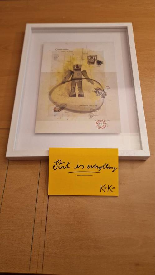 Koen Vanmechelen Cosmogolem Aldi, Antiek en Kunst, Kunst | Litho's en Zeefdrukken, Ophalen of Verzenden