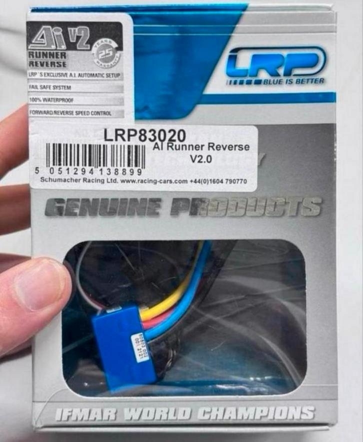 LRP Ai Runner Reverse V2 Regelaar Waterproof Achteruit V2.0, Hobby en Vrije tijd, Modelbouw | Radiografisch | Overige, Nieuw, Ophalen of Verzenden