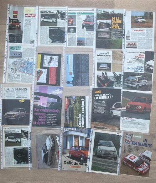 CITROEN VISA GTI - ARTIKELS, Boeken, Auto's | Folders en Tijdschriften, Ophalen of Verzenden