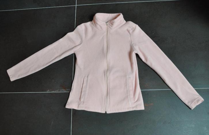 Gilet polar pour fille de taille S, Kleding | Dames, Truien en Vesten, Zo goed als nieuw, Maat 36 (S), Roze, Ophalen of Verzenden