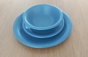 Lot d'assiettes, assiettes creuses et bols beschikbaar voor biedingen