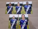 5 foto's met handtekening RSC Anderlecht 2014-2015, Verzamelen, Ophalen of Verzenden, Zo goed als nieuw
