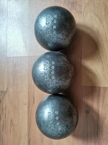 3 boules Pétanque CX COU 4 étoiles 690 78   beschikbaar voor biedingen
