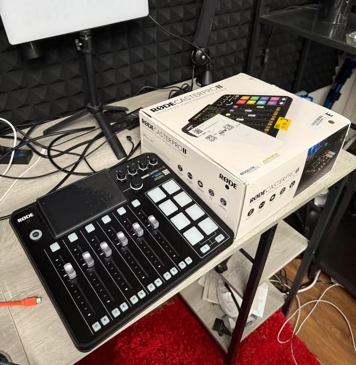 Rodecaster Pro 2, Muziek en Instrumenten, Mengpanelen, Zo goed als nieuw, Ophalen of Verzenden
