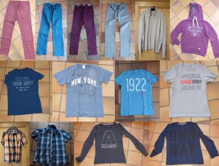 Lot de vêtements pour hommes (taille S), Kleding | Heren, Heren-kledingpakketten, Gedragen, Maat 46 (S) of kleiner, Ophalen of Verzenden