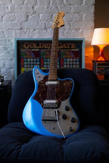 Framus Superstrat 1963-1964 Blue, Musique & Instruments, Enlèvement ou Envoi, Utilisé, Solid body, Autres marques