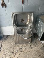 Evier double avec robinet, Enlèvement, Comme neuf