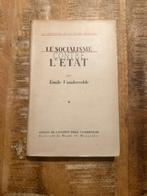 Le socialisme contre l'État par Émile Vandervelde, Enlèvement ou Envoi, Emile Vandervelde, Utilisé, Société