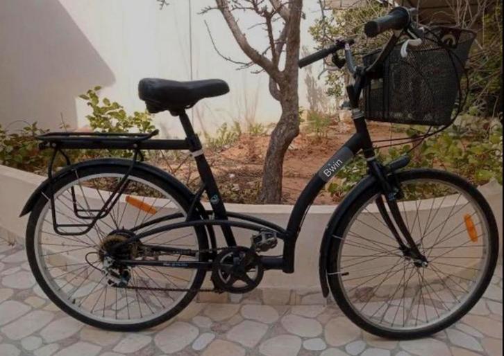 Schitterende Elops3 gemengde fiets nieuw 3-5 keer gebruikt, Fietsen en Brommers, Fietsen | Dames | Damesfietsen, Zo goed als nieuw