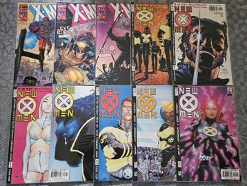 X-Men (vol.2) #111-113 / New X-Men #114-120 (2001-02) beschikbaar voor biedingen