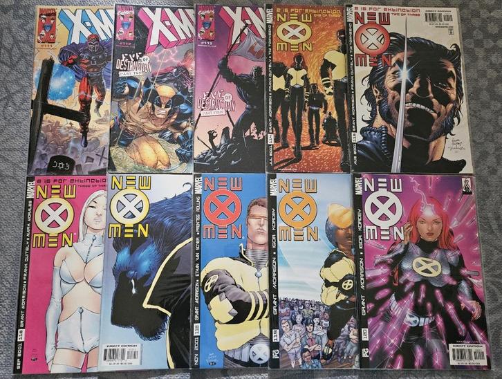 X-Men (vol.2) #111-113 / New X-Men #114-120 (2001-02), Boeken, Strips | Comics, Zo goed als nieuw, Complete serie of reeks, Ophalen