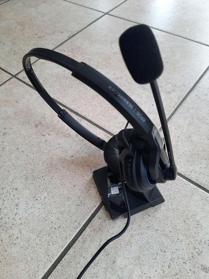 Sennheiser MB Pro 2 UC STEREO Bluetooth draadloze headset, Computers en Software, Headsets, Nieuw, Over-ear, Draadloos, Mute-functie