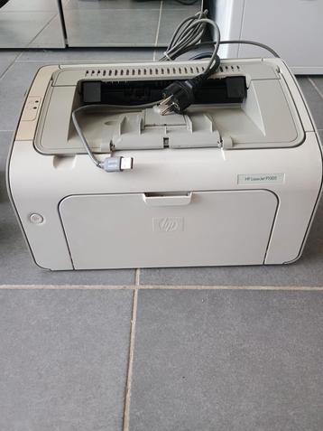 Imprimante HP LaserJet P1005 + 2 toners noirs, Enlèvement