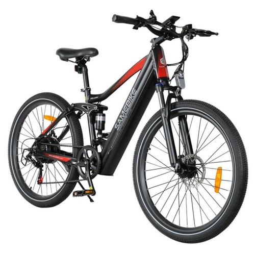 Samebike XD26-II 750W elektrische fiets 40km/h 48V 14Ah zwar, Sport en Fitness, Overige Sport en Fitness, Nieuw, Verzenden