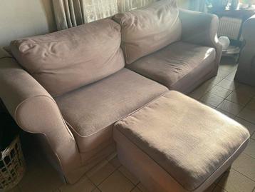 Tweezit, driezit en poef te koop beschikbaar voor biedingen