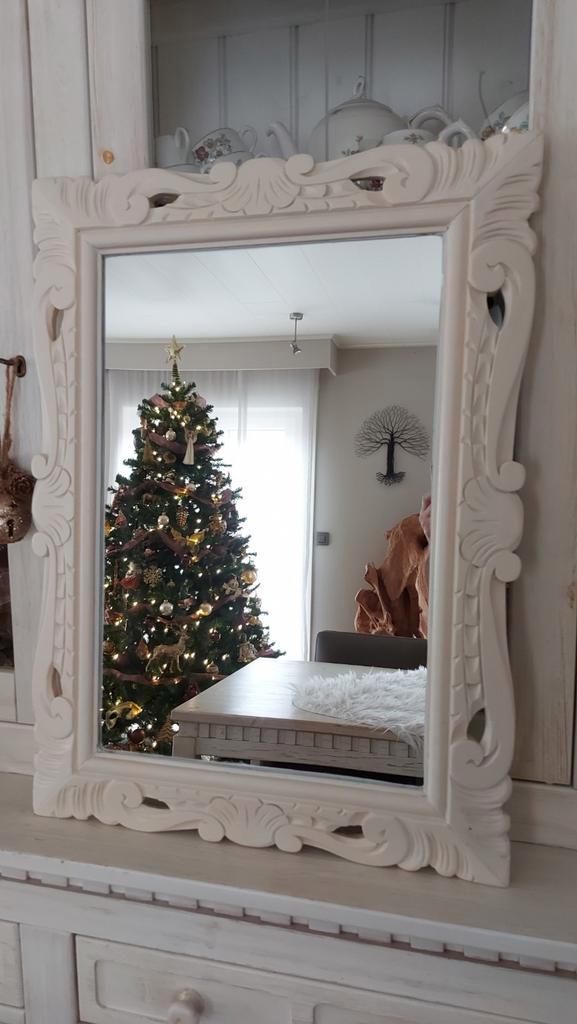 Brocante spiegel, Antiek en Kunst, Curiosa en Brocante, Ophalen