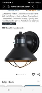 lampe extérieure avec détecteur du mouvement, Enlèvement, Neuf