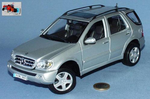 Maisto 1/24 : Mercedes M-Classe (Zilver metaal), Hobby en Vrije tijd, Modelauto's | 1:24, Nieuw, Auto, Maisto, Verzenden