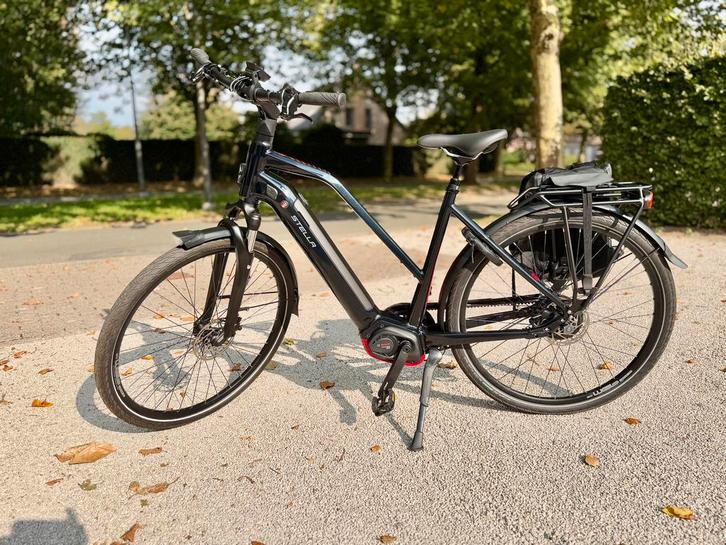 Stella Morena, zwart, framehoogte medium, Fietsen en Brommers, Elektrische fietsen, Zo goed als nieuw, Overige merken, 51 tot 55 cm