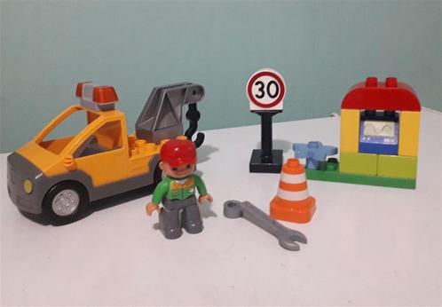 Duplo 6146 Takelwagen - complete set, Kinderen en Baby's, Speelgoed | Duplo en Lego, Zo goed als nieuw, Duplo, Complete set, Verzenden