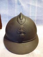 Casque Adrian de troupe de l'infanterie de la WW1., Collections, Armée de terre, Enlèvement ou Envoi, Casque ou Béret