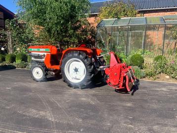 MINITRACTOR KUBOTA 21PK MET 6 FLENS FREES GARANTIE beschikbaar voor biedingen