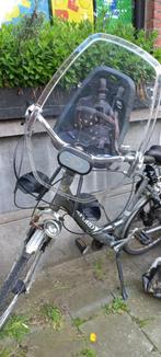 Thule yepp mini fietsstoel vooraan + windscherm, Enlèvement ou Envoi
