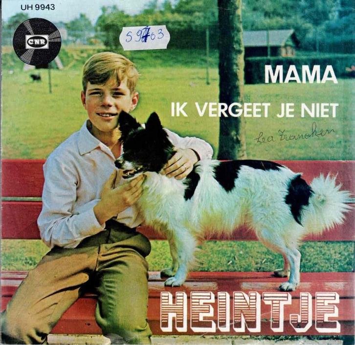 Vinyl, 7"    -   Heintje – Mama, Cd's en Dvd's, Vinyl | Overige Vinyl, Overige formaten, Ophalen of Verzenden