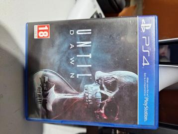 Playstation 4 spel Until Dawn beschikbaar voor biedingen