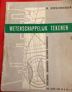 WETENSCHAPPELIJK TEKENEN  leerboek 17 jarigen  middelbaar, Gelezen, ASO, Tekenen, R Verschraegen