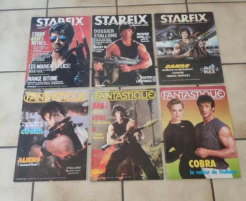 Lot magazines Stallone., Collections, Revues, Journaux & Coupures, Enlèvement