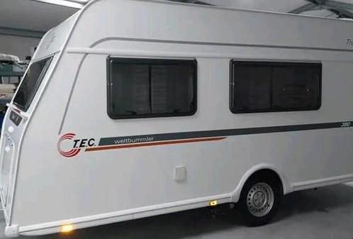 Caravan tec 415, Caravans en Kamperen, Caravans, Particulier, Koelkast, Radio, Ophalen