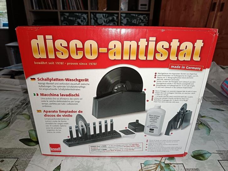 Knosti disco-antistat platenreiniger, Musique & Instruments, Musiques & Instruments Autre, Comme neuf, Enlèvement ou Envoi