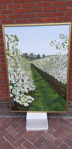 Schilderij Bloesems uit Haspengouw, Antiek en Kunst, Ophalen