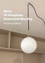 MENU audo TR hanglamp melkglas messing, Ophalen, Zo goed als nieuw, Glas