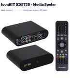 Mediaspeler Iconbit XDS73D, Audio, Tv en Foto, Mediaspelers, USB 2, Zonder harde schijf, Zo goed als nieuw, Ophalen