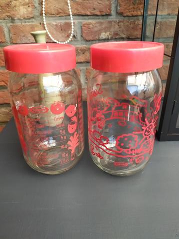 Vintage bokalen Kraft voor verzamelaar beschikbaar voor biedingen