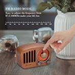 Handgemaakte draagbare Radio van walnoothout GRATIS LEVERING, -, Verzenden, -, Nieuw