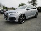 Audi Q7 3.0TDI 45 MildHybrid S-Line/Toit Pano/Cuir/LED, Autos, Audi, Cuir, Argent ou Gris, Achat, 2997 cm³