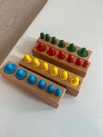 Montessori knobbed cylinder, Kinderen en Baby's, Speelgoed | Houten speelgoed, Ophalen of Verzenden, Zo goed als nieuw