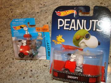 Snoopy Hot Wheels Real Riders --Retro Entertainment 2015--, Enlèvement ou Envoi, Neuf, Voiture, Autres marques