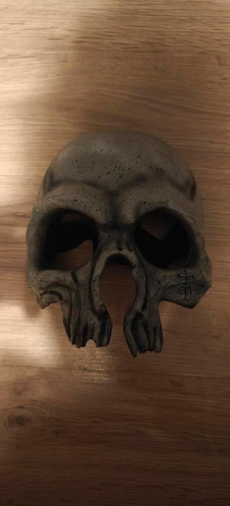 CUSTOM Harry Potter masker - Lucius as Deatheater -UNIEK, Hobby en Vrije tijd, Kostuums, Theaterbenodigdheden en LARP, Zo goed als nieuw