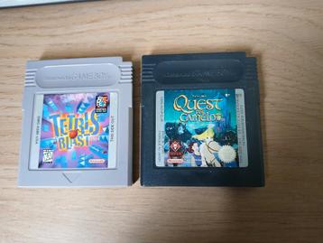 cartouches Nintendo Game Boy Quest for Camelot -Tetris Blast beschikbaar voor biedingen