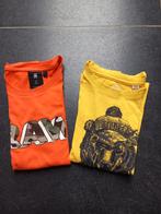 2 merken t-shirts lange mouwen, Garçon, Timberland, Enlèvement ou Envoi, Chemise ou À manches longues