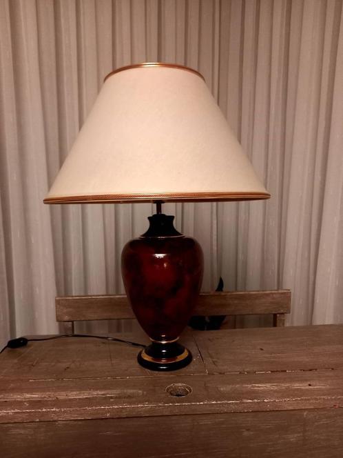 Porcelain Villa lamp, Maison & Meubles, Lampes | Lampes de table, Comme neuf, 50 à 75 cm, Autres matériaux, Enlèvement