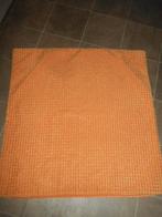 2 taies d'oreiller zippées/65 x 65 cm, Enlèvement ou Envoi, Comme neuf, Orange, Carré